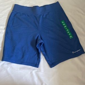 Blue champion shorts